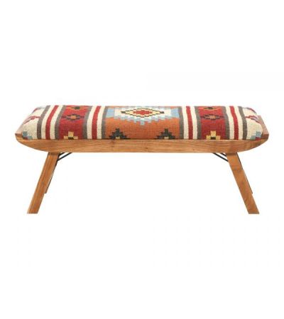 Folding Bench - Red by Quirky Barn | Style Our Home