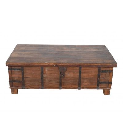 Antique Trunk with Lift Top by Quirky Barn | Style Our Home