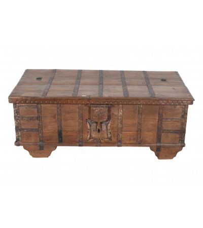 Antique Trunk with Lift Top by Quirky Barn | Style Our Home