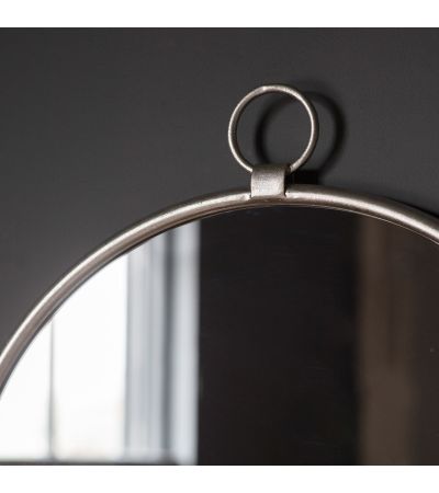 Bayswater Silver Round Mirror - Style Our Home