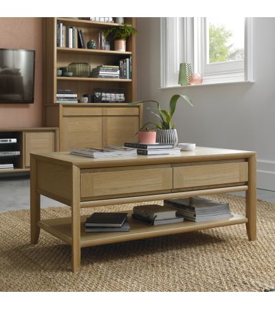 Bergen Oak Coffee Table - Style Our Home