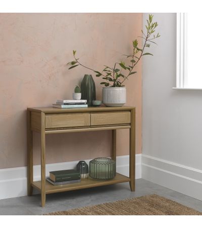 Bergen Oak Console Table - Style Our Home