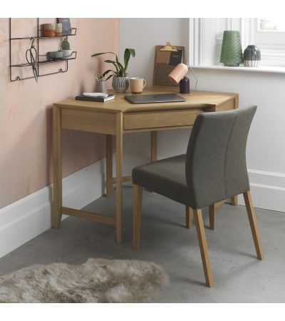 Bergen Oak Corner Desk - Style Our Home