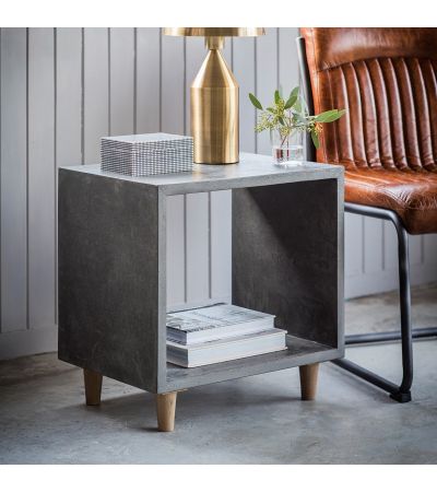 Bergen Cube Lamp Table - Style Our Home