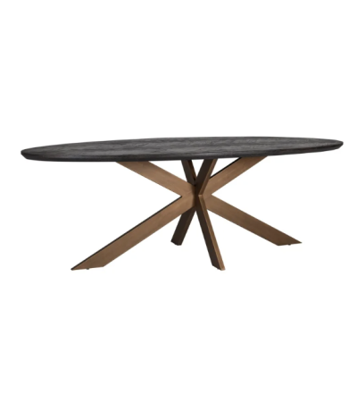 Blackbone Brass Oval Dining Table by Richmond Interiors | Style Our Home 