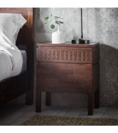 Boho Retreat Bedside 2 Drawer Chest  - Style Our Home