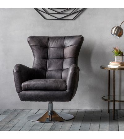 Neyland armchair heritage online green leather