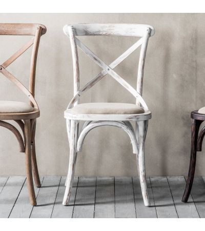 Cafe Palma White Dining Chair (a pair) | Style Our Home