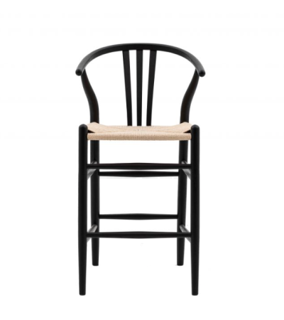 Canadian Black Bar Stool ( A Pair ) by Hudson Living | Style Our Home 