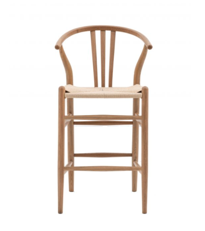 Canadian Natural Bar Stool ( A Pair ) by Hudson Living | Style Our Home