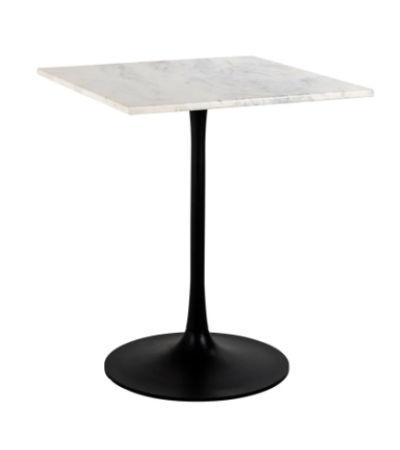 Carlten White Square Bistro Table by Richmond Interiors | Style Our Home 