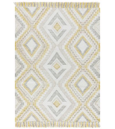 Carlton Mustard Rug By Asiatic London | Style Our Home 