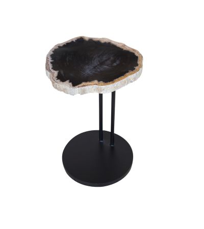 Dark Petrified Wood Staccato Table by Bluebone | Style Our Home