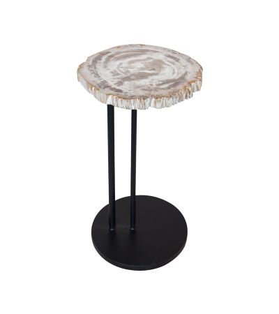 Light Petrified Wood Staccato Table by Bluebone | Style Our Home