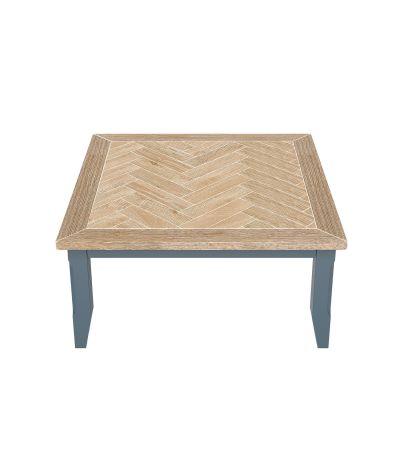 Signature Blue - Square Open Coffee Table by Baumhaus | Style Our Home
