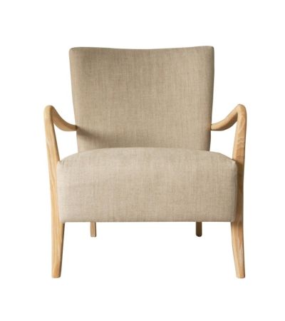 Chedworth Armchair Natural Linen - Style Our Home 