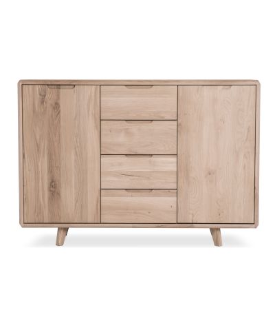 Como 2 Door 4 Drawer Sideboard - 130cm