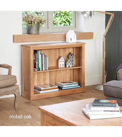 Baumhaus Mobel Oak Low Bookcase - Style Our Home