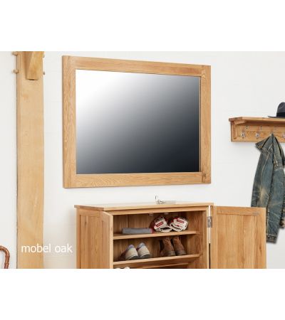 Baumhaus Mobel Oak Wall Mirror Medium - Style Our Home