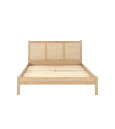 150cm Croxley Rattan Bed Oak by Birlea | Style Our Home