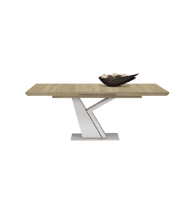 Modern extending table with gray foot Setis by Gautier | Style Our Home