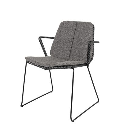 Vision Armchair - Dark Grey Wove by Cane-line | Style Our Home