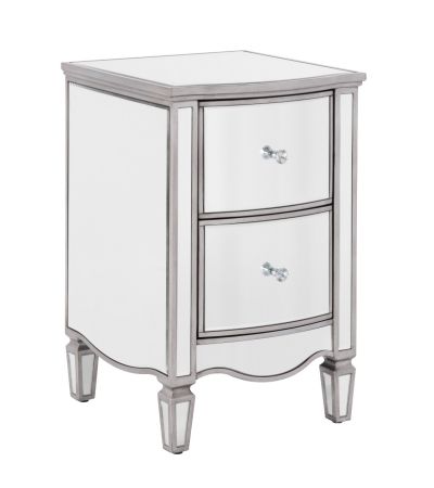 Elysee 2 Drawer Bedside