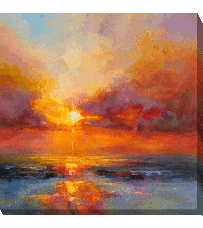 Evening Sparkle Canvas by Camelot Pictures | Style Our Home