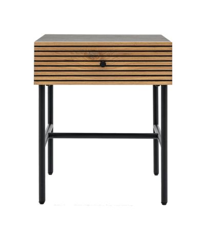 Rowan 1 Drawer Bedside Table By Gallery Living | Style Our Home