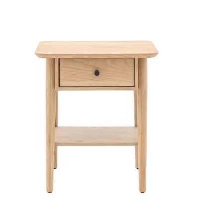 Mella 1 Drawer Bedisde Natural by Gallery Living | Style Our Home
