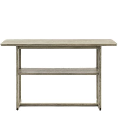 Mella Smoked Console Table