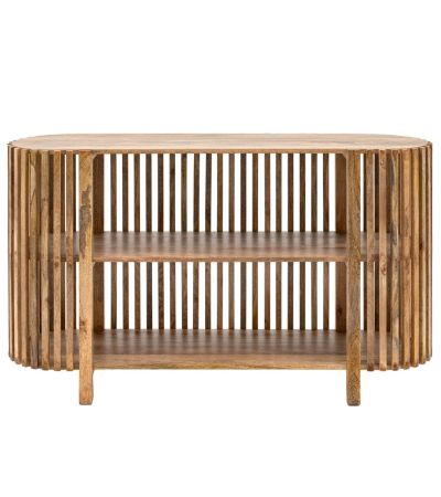 Elias Slatted Console Table By Gallery Living | Style Our Home