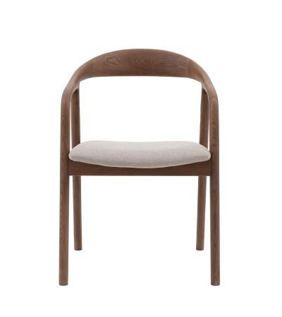 Tearto Walnut Dining Chair UPH (2pk) by Gallery Living | Style Our Home