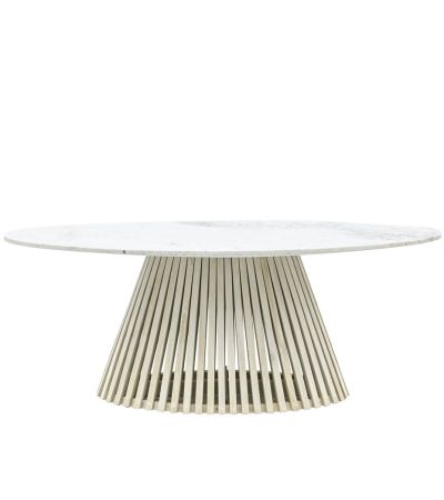 Larrazo Oval Dining Table By Gallery Living | Style Our Home