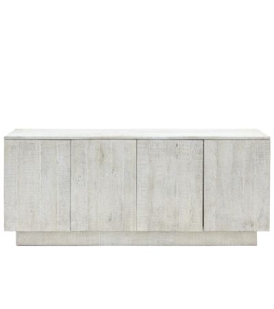 Clarion Whitewash 4 Door Sideboard By Gallery Living | Style Our Home