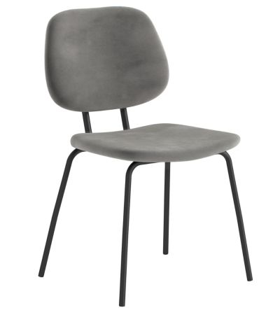 Soho Lily Chair - Grey Velvet By Corndell | Style Our Home