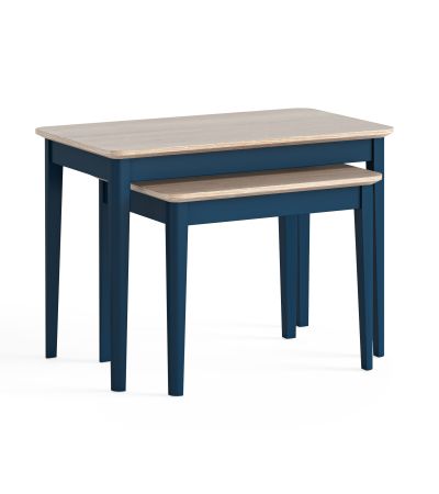 Marlow Navy Nest of Tables by Corndell/Global Home Group  | Style Our Home