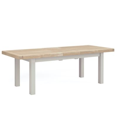 Salcombe Grey Large Extending Dining Table by Corndell | Style Our Home