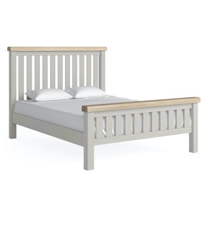 Salcombe Grey Kingsize Slatted bed By Corndell / Global Home Group | Style Our Home