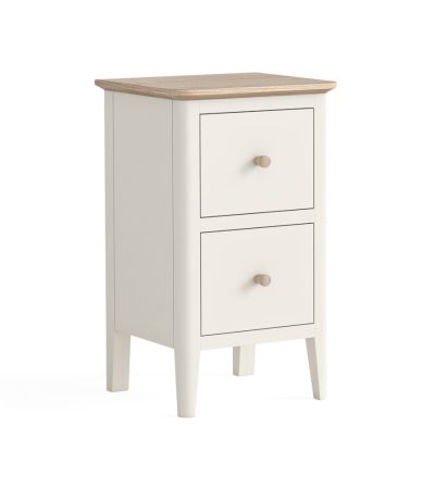 Marlow Coconut Milk Narrow Bedside by Corndell/Global Home Group  | Style Our Home