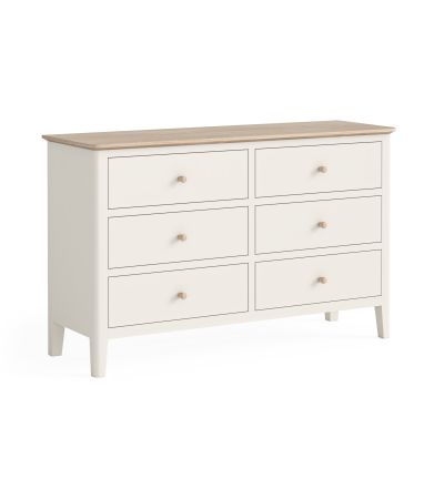 Marlow Coconut Milk 6 Drawer Chest by Corndell/Global Home Group  | Style Our Home