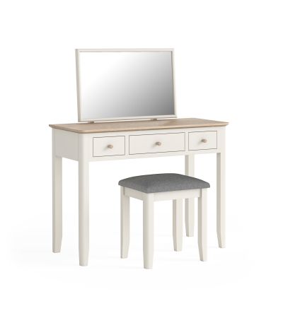 Marlow Coconut Milk Dressing Table Set by Corndell/Global Home Group  | Style Our Home