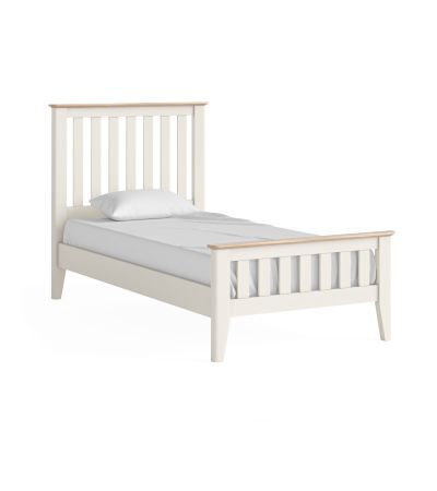 Marlow Coconut Milk Slatted 3' Bed by Corndell/Global Home Group  | Style Our Home