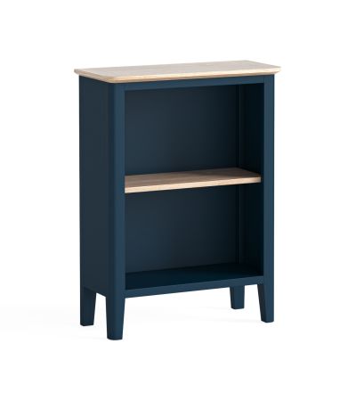 Marlow Navy Small Bookcase by Corndell/Global Home Group  | Style Our Home