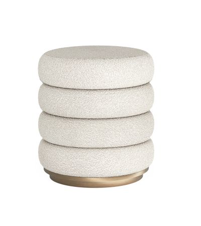 California Upholstered Footstool by Condell/Global Home Group | Style Our Home