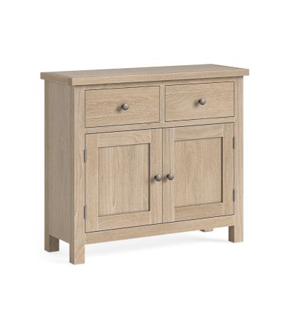Modern Country Oak White Wash Medium Sideboard by Condell/Global Home Group | Style Our Home