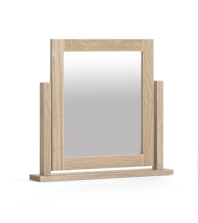 Modern Country Oak White Wash Vanity Mirror by Condell/Global Home Group | Style Our Home