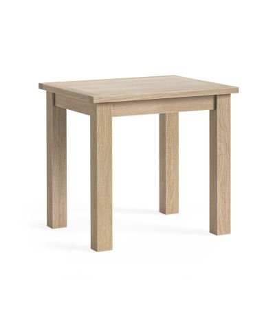 Modern Country Oak White Wash Bistro Dining Table by Condell/Global Home Group | Style Our Home