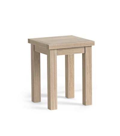 Modern Country Oak White Wash Lamp Table by Condell/Global Home Group | Style Our Home
