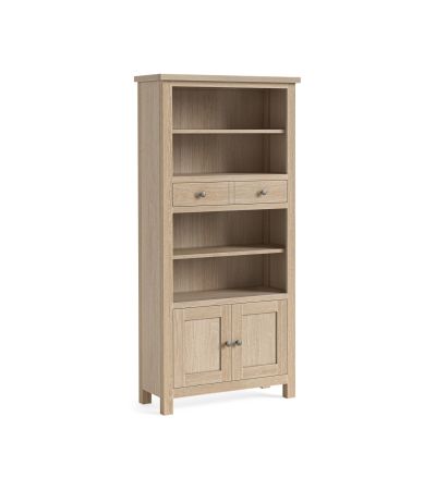 Modern Country Oak White Wash Display Unit by Condell/Global Home Group | Style Our Home